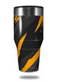 Skin Decal Wrap for Walmart Ozark Trail Tumblers 40oz - Jagged Camo Orange (TUMBLER NOT INCLUDED)