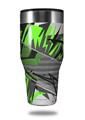 Skin Decal Wrap for Walmart Ozark Trail Tumblers 40oz - Baja 0032 Neon Green (TUMBLER NOT INCLUDED)