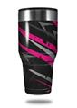 Skin Decal Wrap for Walmart Ozark Trail Tumblers 40oz - Baja 0014 Hot Pink (TUMBLER NOT INCLUDED)