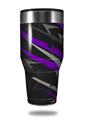 Skin Decal Wrap for Walmart Ozark Trail Tumblers 40oz - Baja 0014 Purple (TUMBLER NOT INCLUDED)
