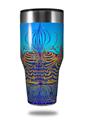 Skin Decal Wrap for Walmart Ozark Trail Tumblers 40oz - Dancing Lilies (TUMBLER NOT INCLUDED)