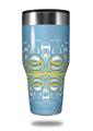 Skin Decal Wrap for Walmart Ozark Trail Tumblers 40oz - Organic Bubbles (TUMBLER NOT INCLUDED)