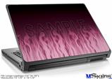 Laptop Skin (Large) - Fire Flames Pink