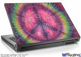 Laptop Skin (Large) - Tie Dye Peace Sign 103