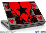 Laptop Skin (Large) - Emo Star Heart