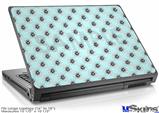 Laptop Skin (Large) - Kearas Daisies Seafoam