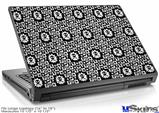 Laptop Skin (Large) - Gothic Punk Pattern