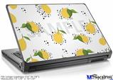 Laptop Skin (Large) - Lemon Black and White