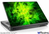 Laptop Skin (Large) - Cubic Shards Green
