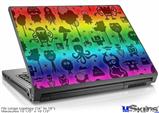 Laptop Skin (Large) - Cute Rainbow Monsters