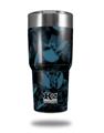 Skin Decal Wrap for K2 Element Tumbler 30oz - Skulls Confetti Blue (TUMBLER NOT INCLUDED) by WraptorSkinz