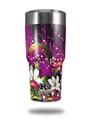 Skin Decal Wrap for K2 Element Tumbler 30oz - Grungy Flower Bouquet (TUMBLER NOT INCLUDED) by WraptorSkinz