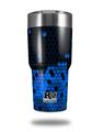 Skin Decal Wrap for K2 Element Tumbler 30oz - HEX Blue (TUMBLER NOT INCLUDED) by WraptorSkinz