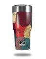 Skin Decal Wrap for K2 Element Tumbler 30oz - Flowers Pattern 04 (TUMBLER NOT INCLUDED) by WraptorSkinz