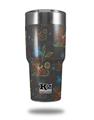 Skin Decal Wrap for K2 Element Tumbler 30oz - Flowers Pattern 07 (TUMBLER NOT INCLUDED) by WraptorSkinz