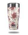 Skin Decal Wrap for K2 Element Tumbler 30oz - Flowers Pattern 23 (TUMBLER NOT INCLUDED) by WraptorSkinz