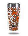 Skin Decal Wrap for K2 Element Tumbler 30oz - Locknodes 03 Burnt Orange (TUMBLER NOT INCLUDED) by WraptorSkinz