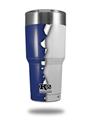 Skin Decal Wrap for K2 Element Tumbler 30oz - Ripped Colors Blue Gray (TUMBLER NOT INCLUDED) by WraptorSkinz