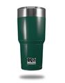 Skin Decal Wrap for K2 Element Tumbler 30oz - Solids Collection Hunter Green (TUMBLER NOT INCLUDED) by WraptorSkinz