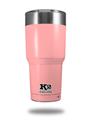 Skin Decal Wrap for K2 Element Tumbler 30oz - Solids Collection Pink (TUMBLER NOT INCLUDED) by WraptorSkinz