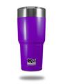Skin Decal Wrap for K2 Element Tumbler 30oz - Solids Collection Purple (TUMBLER NOT INCLUDED) by WraptorSkinz