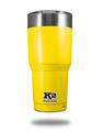 Skin Decal Wrap for K2 Element Tumbler 30oz - Solids Collection Yellow (TUMBLER NOT INCLUDED) by WraptorSkinz