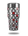 Skin Decal Wrap for K2 Element Tumbler 30oz - XO Hearts (TUMBLER NOT INCLUDED) by WraptorSkinz