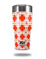 Skin Decal Wrap for K2 Element Tumbler 30oz - Boxed Red (TUMBLER NOT INCLUDED) by WraptorSkinz