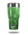Skin Decal Wrap for K2 Element Tumbler 30oz - Bokeh Butterflies Green (TUMBLER NOT INCLUDED) by WraptorSkinz