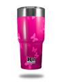 Skin Decal Wrap for K2 Element Tumbler 30oz - Bokeh Butterflies Hot Pink (TUMBLER NOT INCLUDED) by WraptorSkinz
