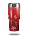 Skin Decal Wrap for K2 Element Tumbler 30oz - Bokeh Butterflies Red (TUMBLER NOT INCLUDED) by WraptorSkinz