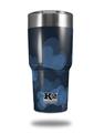 Skin Decal Wrap for K2 Element Tumbler 30oz - Bokeh Hearts Blue (TUMBLER NOT INCLUDED) by WraptorSkinz