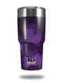 Skin Decal Wrap for K2 Element Tumbler 30oz - Bokeh Hearts Purple (TUMBLER NOT INCLUDED) by WraptorSkinz