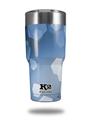 Skin Decal Wrap for K2 Element Tumbler 30oz - Bokeh Hex Blue (TUMBLER NOT INCLUDED) by WraptorSkinz