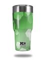 Skin Decal Wrap for K2 Element Tumbler 30oz - Bokeh Hex Green (TUMBLER NOT INCLUDED) by WraptorSkinz