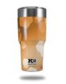 Skin Decal Wrap for K2 Element Tumbler 30oz - Bokeh Hex Orange (TUMBLER NOT INCLUDED) by WraptorSkinz