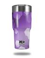 Skin Decal Wrap for K2 Element Tumbler 30oz - Bokeh Hex Purple (TUMBLER NOT INCLUDED) by WraptorSkinz