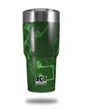 Skin Decal Wrap for K2 Element Tumbler 30oz - Bokeh Music Green (TUMBLER NOT INCLUDED) by WraptorSkinz