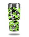 Skin Decal Wrap for K2 Element Tumbler 30oz - WraptorCamo Digital Camo Neon Green (TUMBLER NOT INCLUDED) by WraptorSkinz