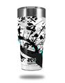 Skin Decal Wrap for K2 Element Tumbler 30oz - Baja 0018 Neon Teal (TUMBLER NOT INCLUDED) by WraptorSkinz