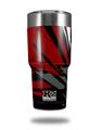 Skin Decal Wrap for K2 Element Tumbler 30oz - Baja 0040 Red Dark (TUMBLER NOT INCLUDED) by WraptorSkinz