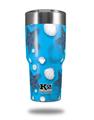 Skin Decal Wrap for K2 Element Tumbler 30oz - Starfish and Sea Shells Blue Medium (TUMBLER NOT INCLUDED) by WraptorSkinz