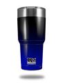 Skin Decal Wrap for K2 Element Tumbler 30oz - Smooth Fades Blue Black (TUMBLER NOT INCLUDED) by WraptorSkinz