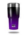 Skin Decal Wrap for K2 Element Tumbler 30oz - Smooth Fades Purple Black (TUMBLER NOT INCLUDED) by WraptorSkinz