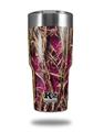 Skin Decal Wrap for K2 Element Tumbler 30oz - WraptorCamo Grassy Marsh Neon Fuchsia Hot Pink 5 Scale (TUMBLER NOT INCLUDED) by WraptorSkinz