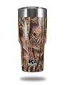 Skin Decal Wrap for K2 Element Tumbler 30oz - WraptorCamo Grassy Marsh Pink 5 Scale (TUMBLER NOT INCLUDED) by WraptorSkinz