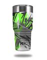 Skin Decal Wrap for K2 Element Tumbler 30oz - Baja 0032 Neon Green (TUMBLER NOT INCLUDED)