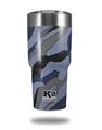 Skin Decal Wrap for K2 Element Tumbler 30oz - Camouflage Blue (TUMBLER NOT INCLUDED) by WraptorSkinz
