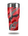 Skin Decal Wrap for K2 Element Tumbler 30oz - Camouflage Red (TUMBLER NOT INCLUDED) by WraptorSkinz