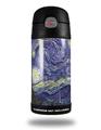 Skin Decal Wrap for Thermos Funtainer 12oz Bottle Vincent Van Gogh Starry Night (BOTTLE NOT INCLUDED) by WraptorSkinz